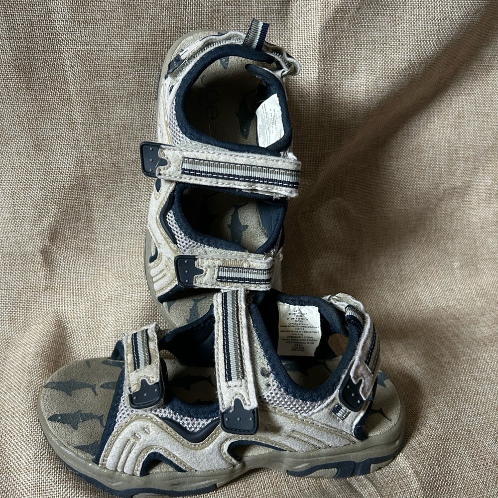 Joe Fresh Kids Sandals in Gray and Black